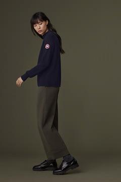 Ropa Canada Goose Mujer México - Inverness Suéteres Azul Marino SI7894265